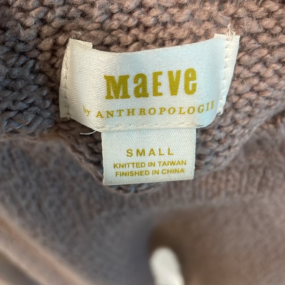 Anthropologie cozy blush modified crop  sweater - Picture 3 of 4